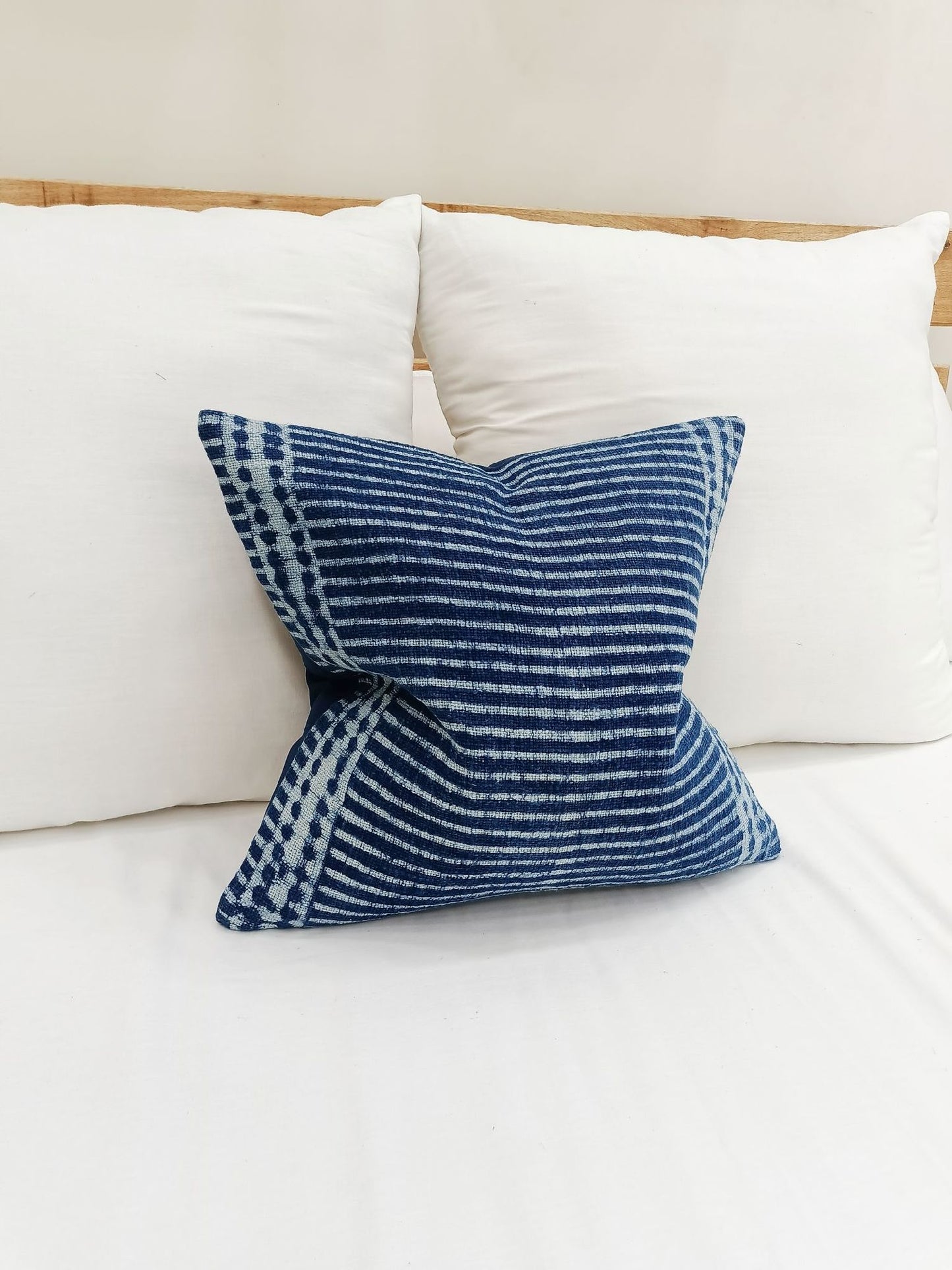 MTN Pillow Cover Indigo Blue Pillow Cover Pillow Cover for new year gift Boho Pillow Cover