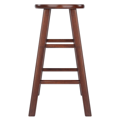 Element Counter Stools; 2-Pc Set; Walnut