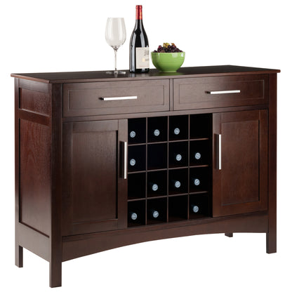 Gordon Buffet Cabinet; Cappuccino