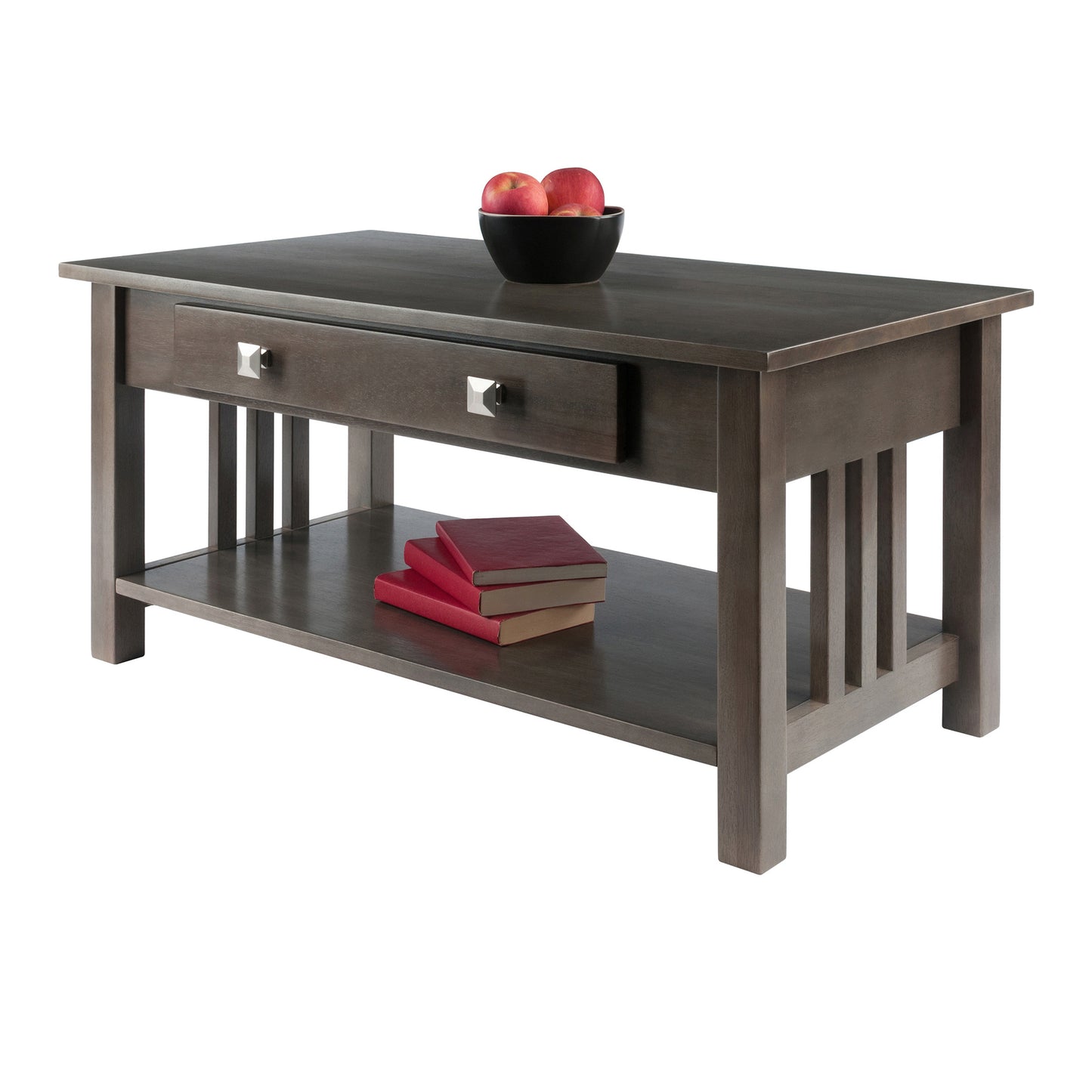 Stafford Coffee Table; Oyster Gray