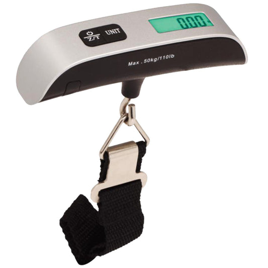 Luggage Scale Handheld Portable Electronic Digital Hanging Bag Weight Scales Travel 110 LBS 50 KG 5 Core LSS-004