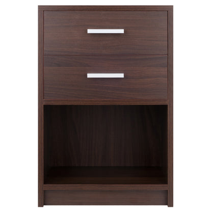 Molina Accent Table; Nightstand; Cocoa
