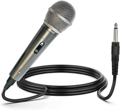 5 Core Professional Microphone Audio Dynamic Cardioid Karaoke Singing Wired Mic Music Recording Karaoke Microphone 673P