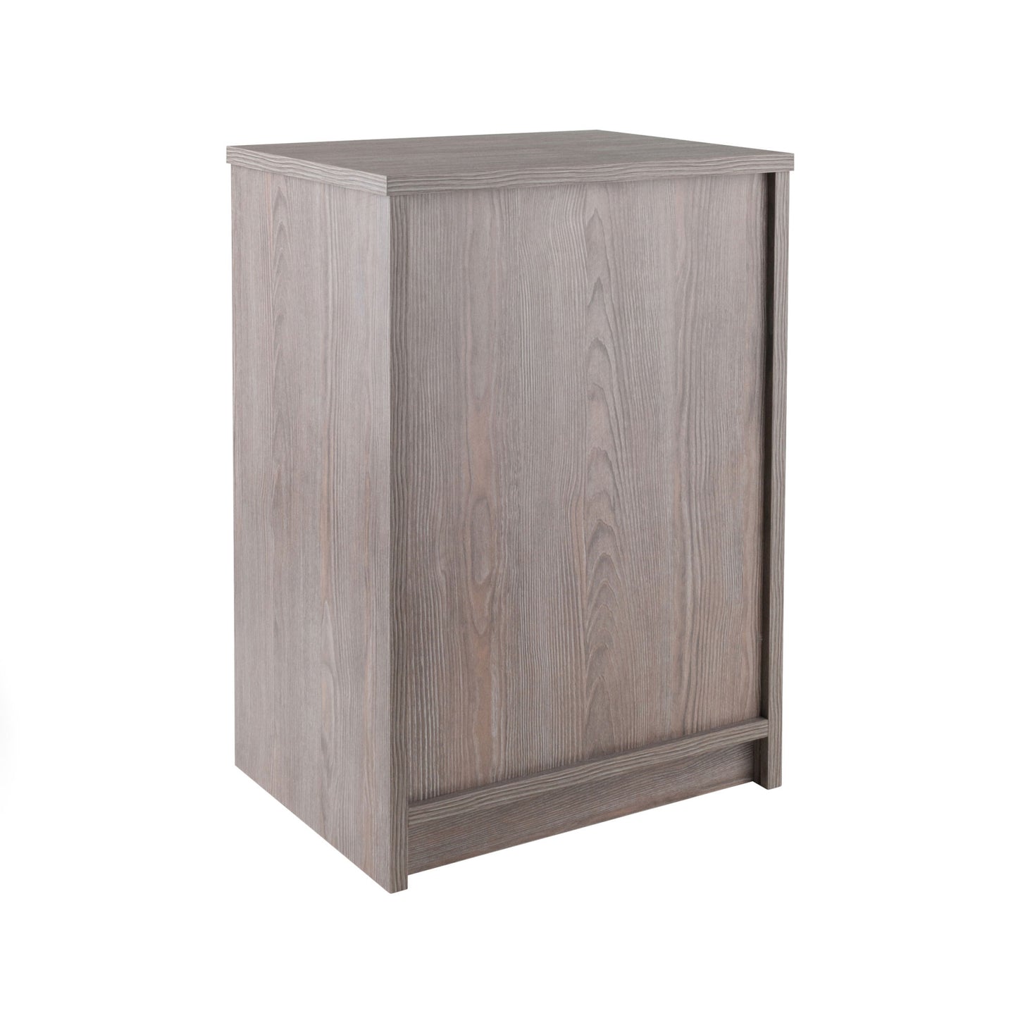 Molina Accent Table; Nightstand; Ash Gray