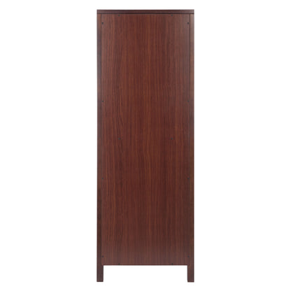 Brooke Jelly 2-Section Cupboard; Walnut