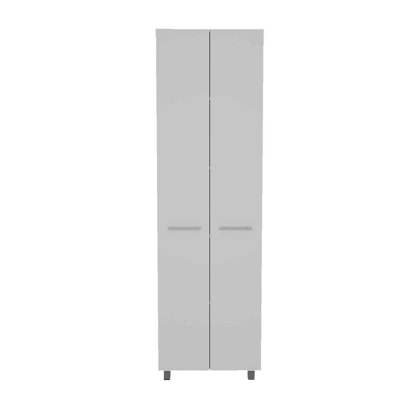 Pensacola; Double Door Pantry Cabinet; Five Interior Shelve