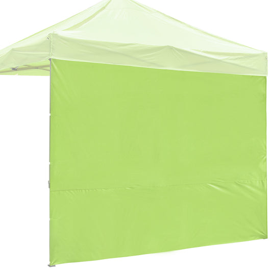 10x10ft EZ Canopy Gazebo Full Size Side Wall/PANTONE 13-0442TPX Green Glow
