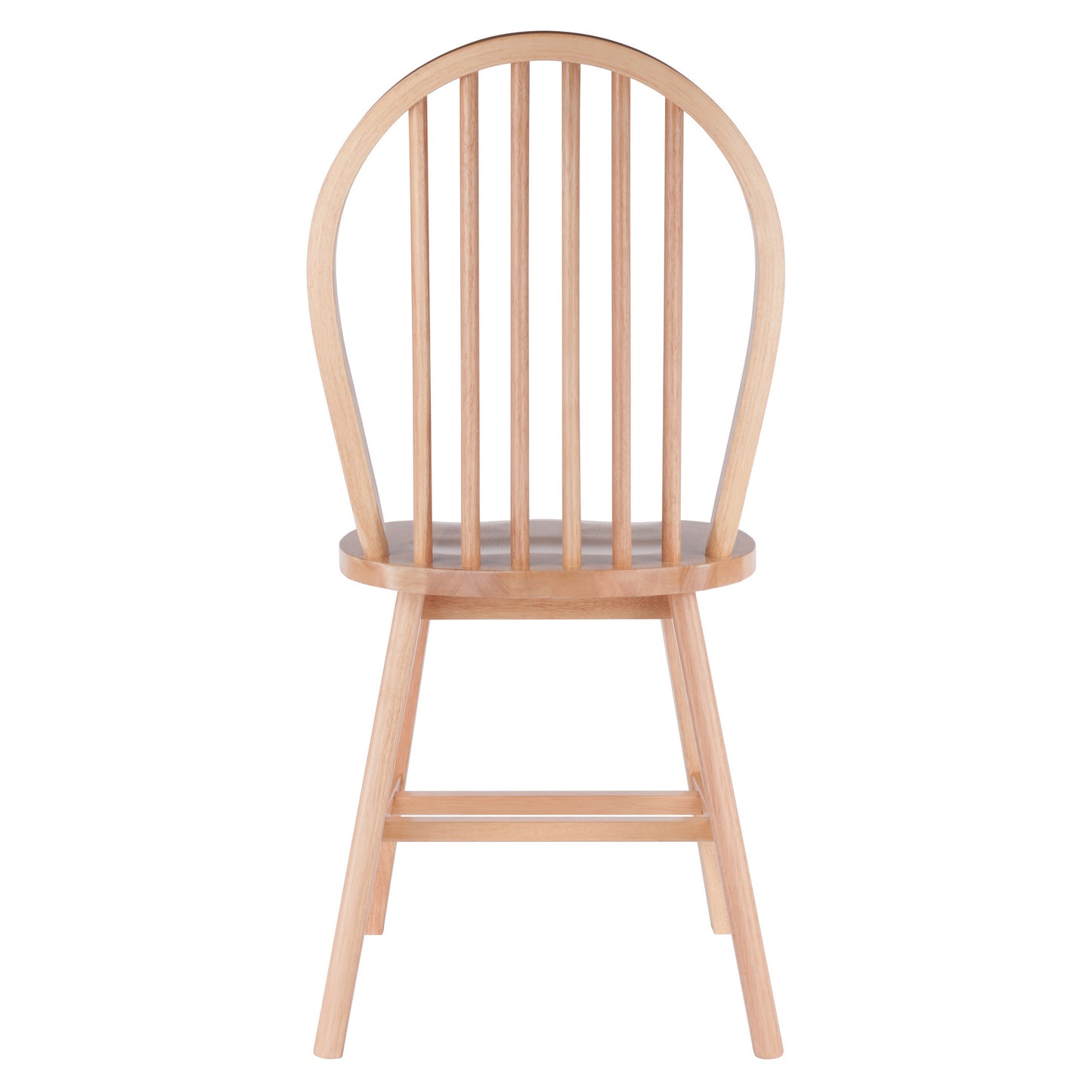 Windsor 2-Pc Chair Set; Natural