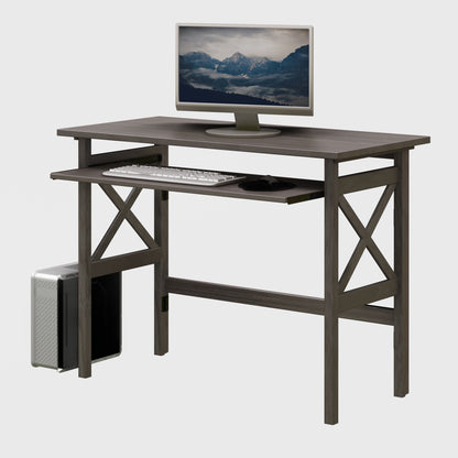 Xander Foldable Desk; Oyster Gray