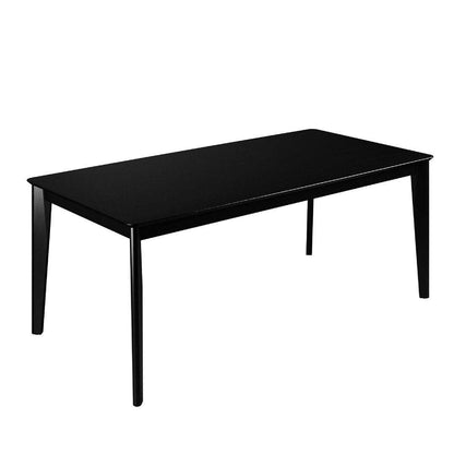 Manhattan Comfort Tudor 70.86 Dining Table in Black