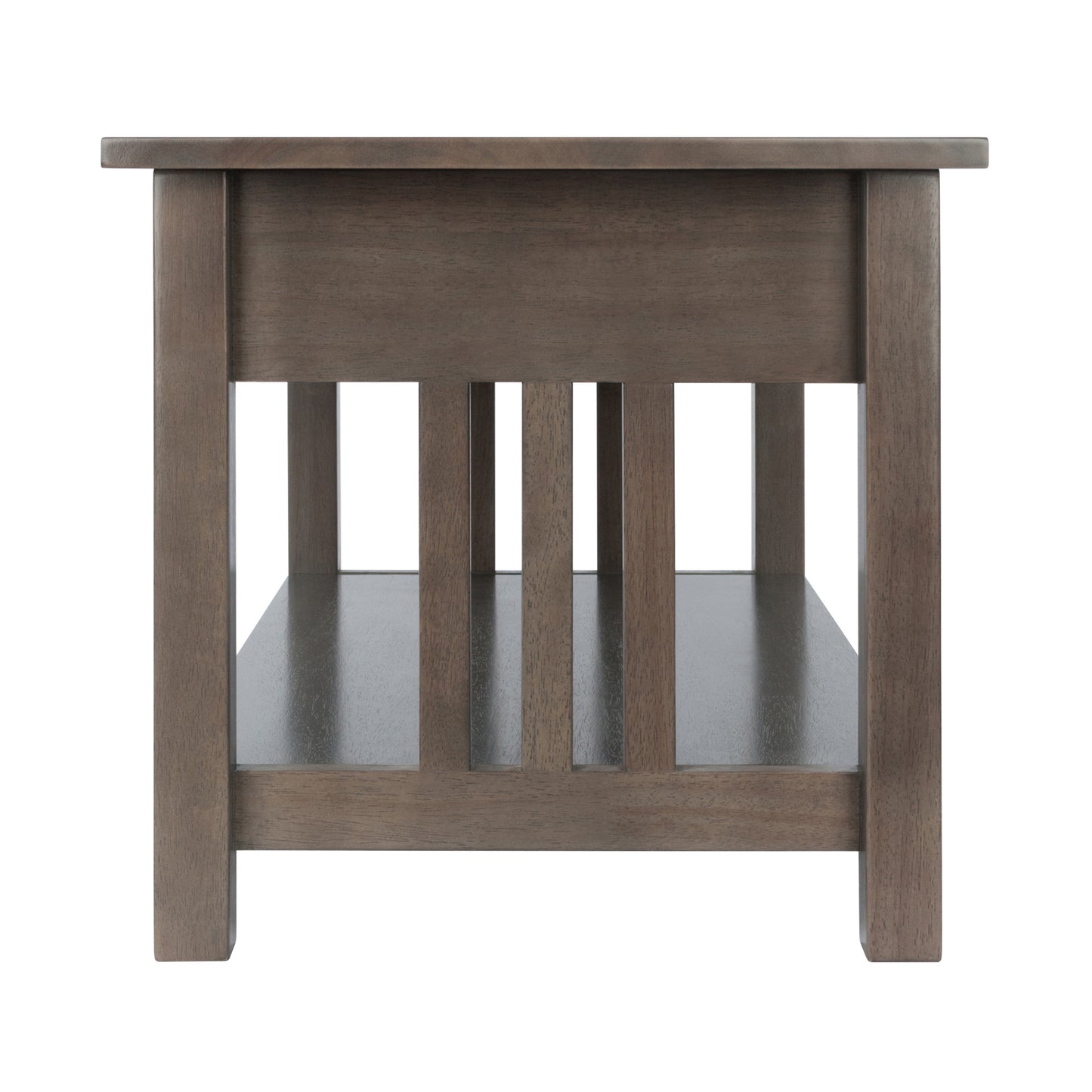 Stafford Coffee Table; Oyster Gray