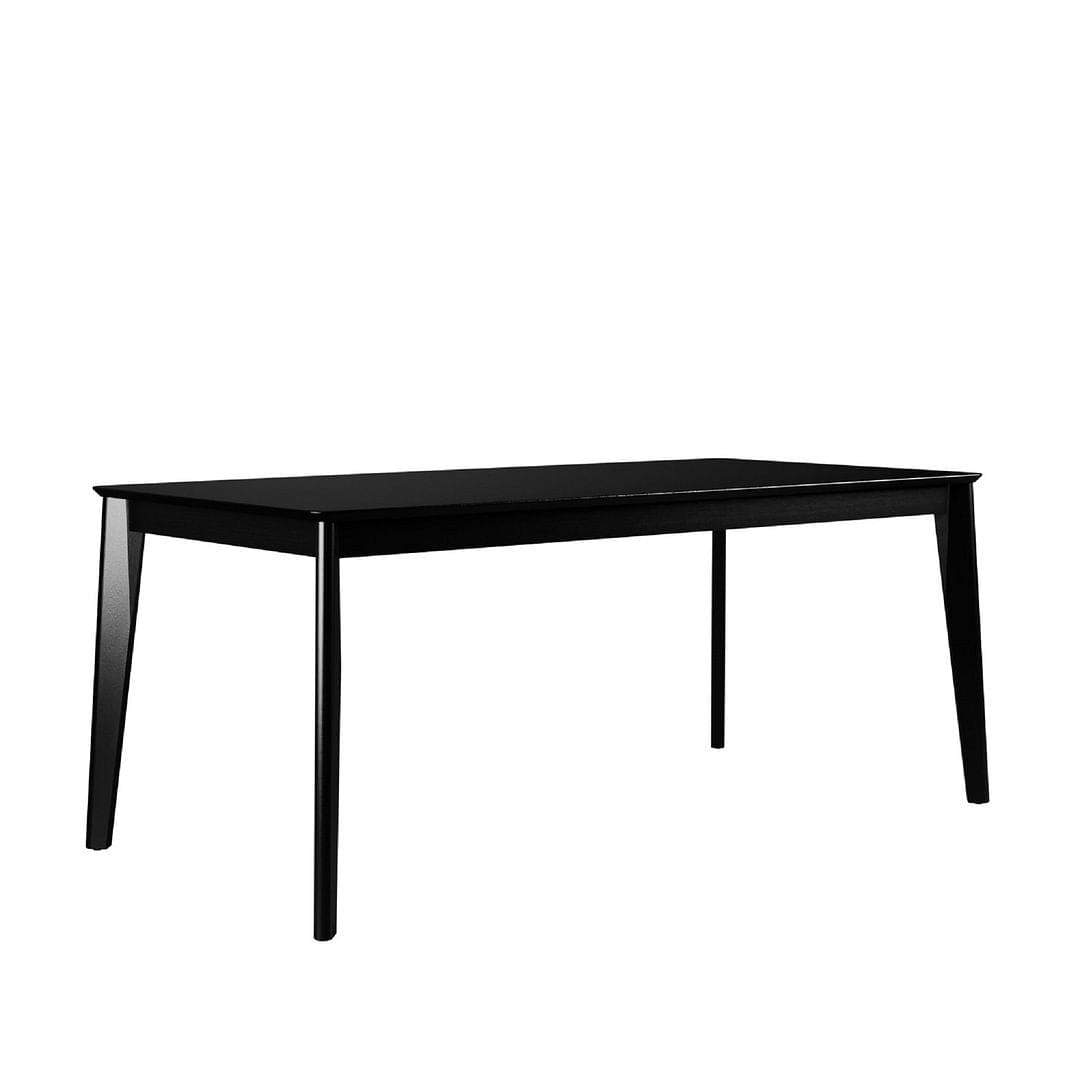 Manhattan Comfort Tudor 70.86 Dining Table in Black