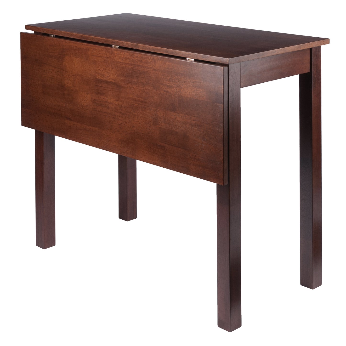 Perrone High Table with Drop Leaf; Walnut