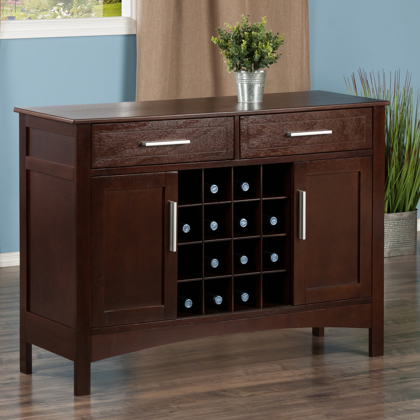 Gordon Buffet Cabinet; Cappuccino