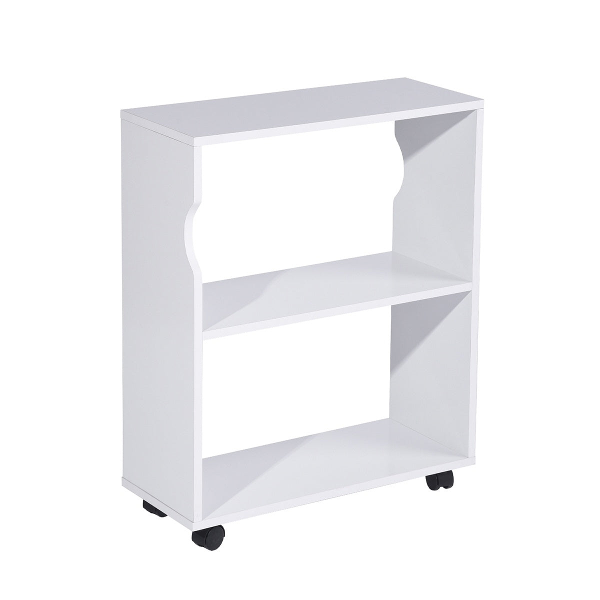 47.4\" L Computer Desk with movable bookcase