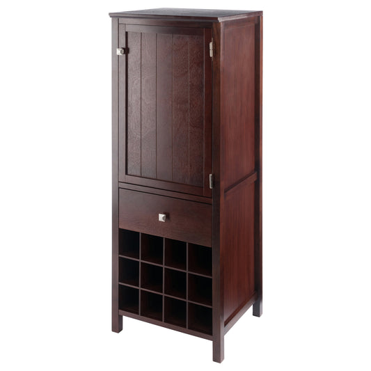 Brooke Jelly 3-Section Cupboard; Walnut