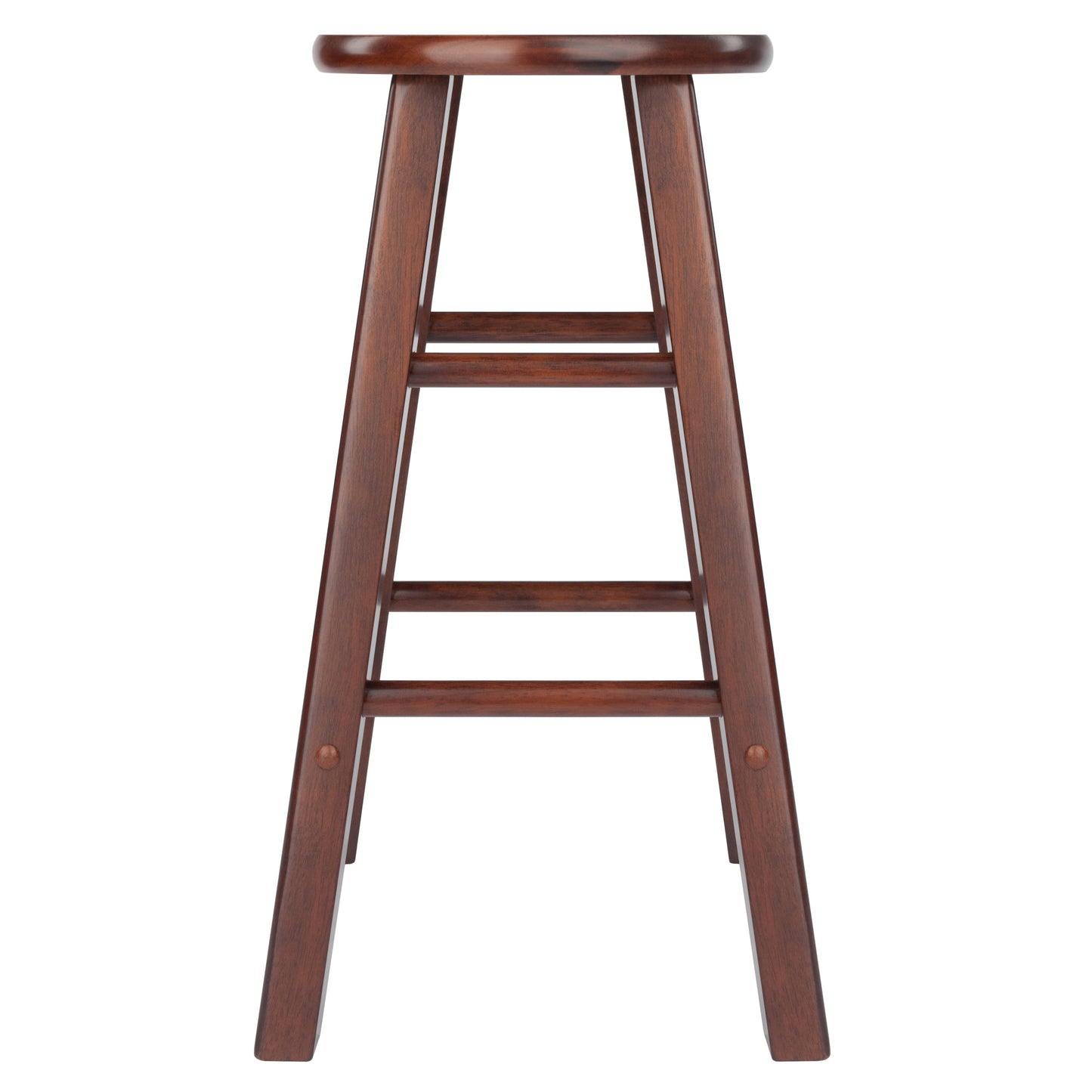 Element Counter Stools; 2-Pc Set; Walnut