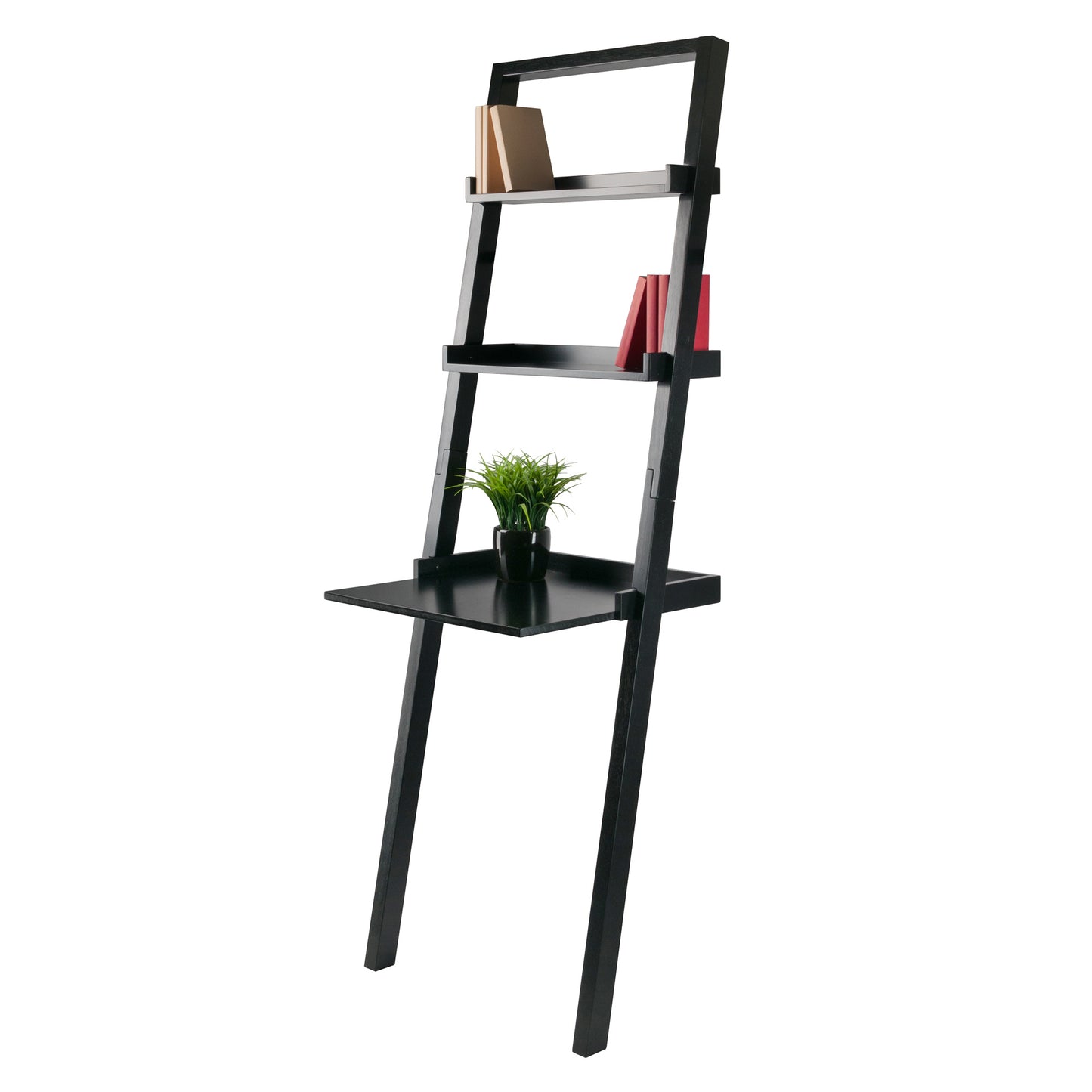 Bellamy Leaning Desk; Black