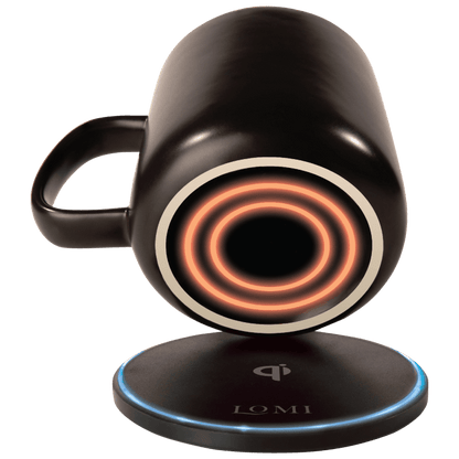 Lomi Heated Mug With Wireless Charger