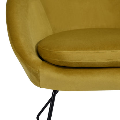 Accent Chair Armchair Fashion Velvet Fabric Upholstery Accent Chairs for Living Room Bedroom