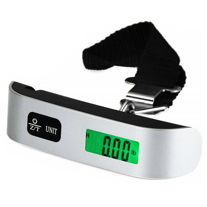 5Core 2 Pack Portable Travel LCD Digital Hanging Luggage Scale Electronic Weight 110lb LSS-004 2pcs