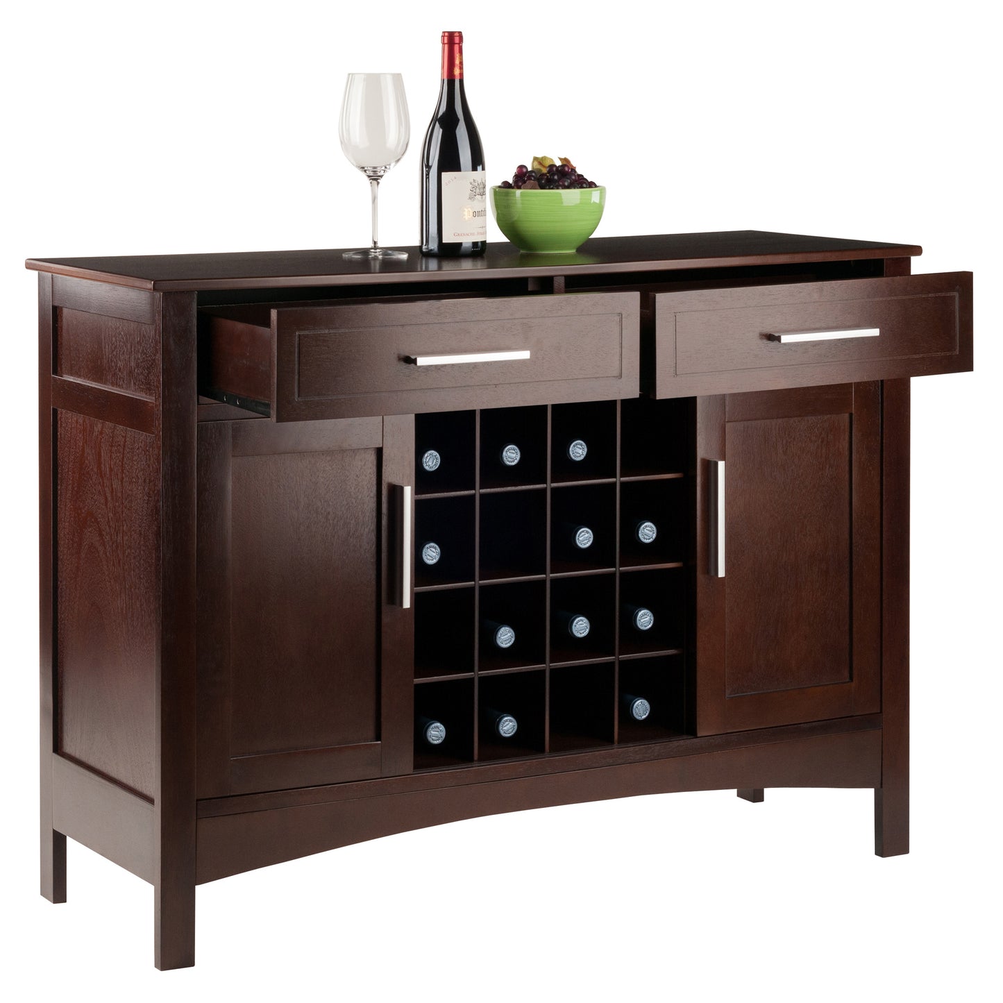 Gordon Buffet Cabinet; Cappuccino