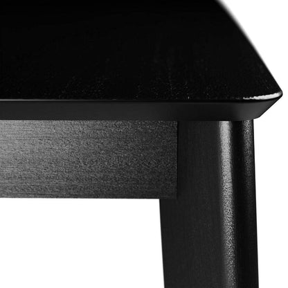 Manhattan Comfort Tudor 70.86 Dining Table in Black