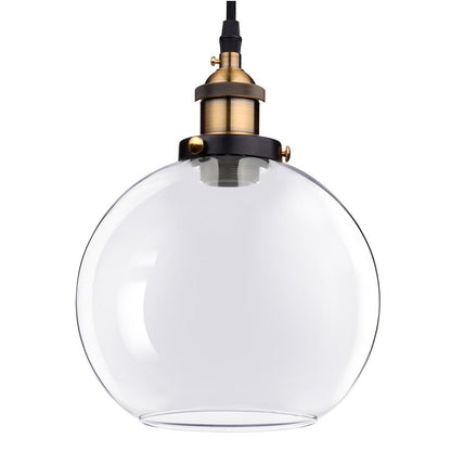 7.9 Ball Shape Glass Ceiling Light/Transperant
