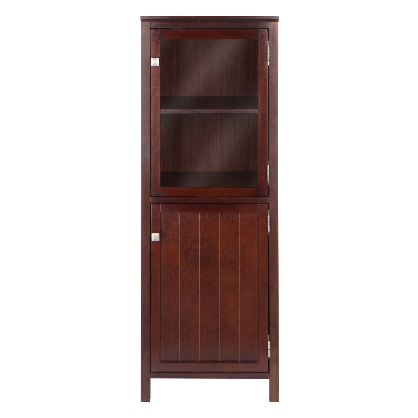 Brooke Jelly 2-Section Cupboard; Walnut