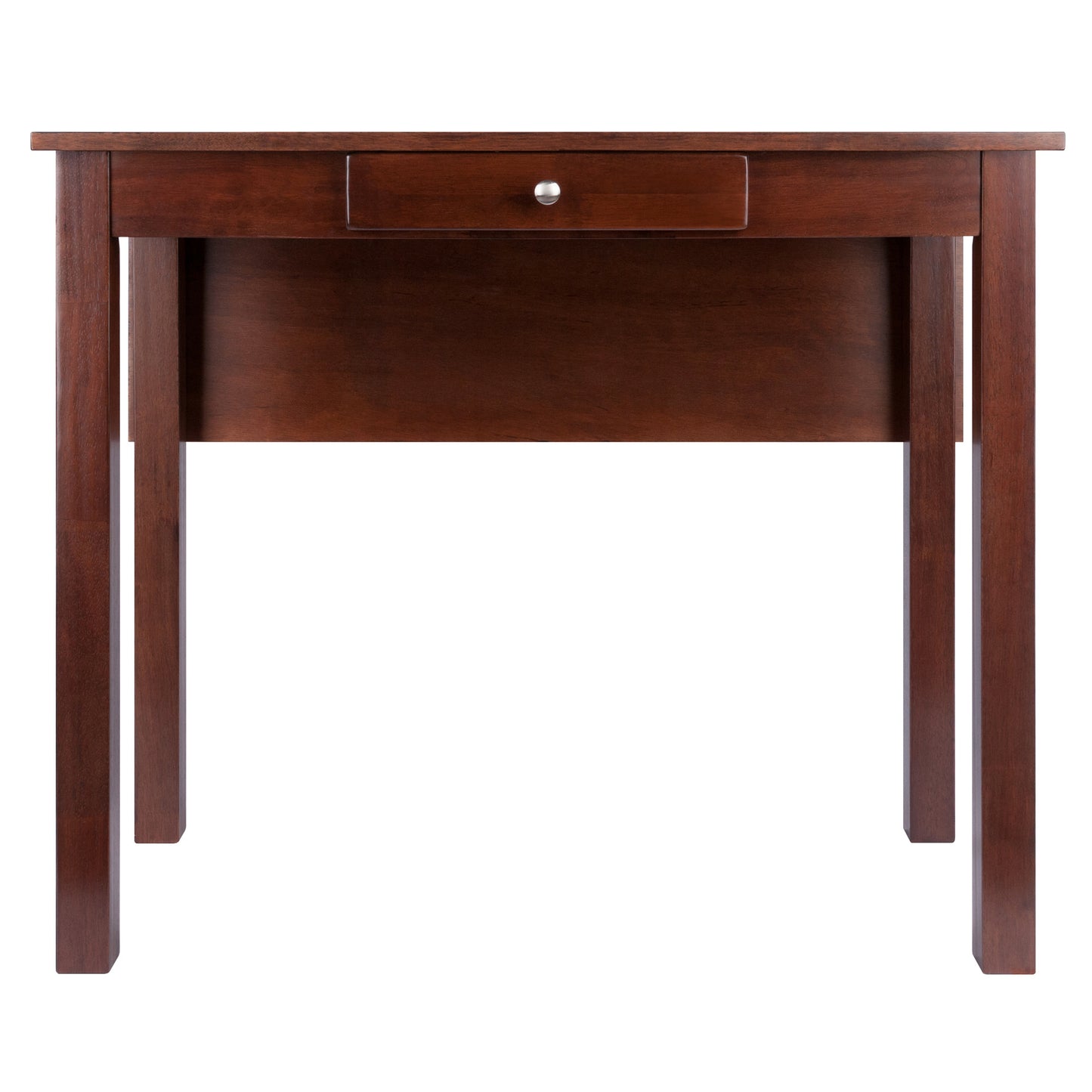 Perrone High Table with Drop Leaf; Walnut