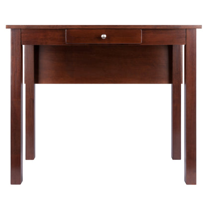 Perrone High Table with Drop Leaf; Walnut