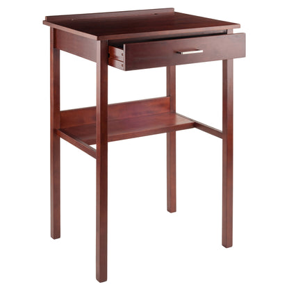 Ronald High Desk; Walnut