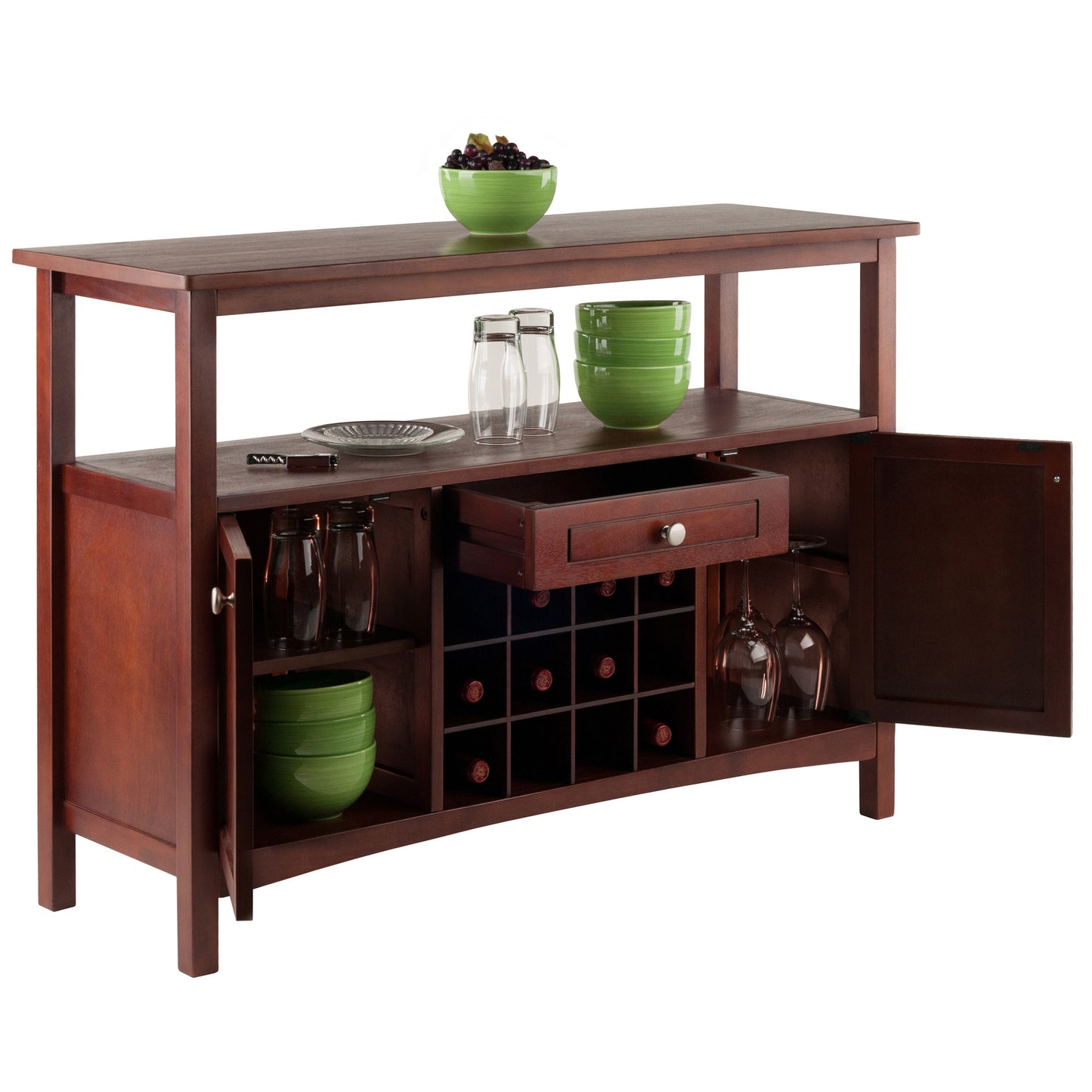 Colby Buffet Cabinet; Walnut