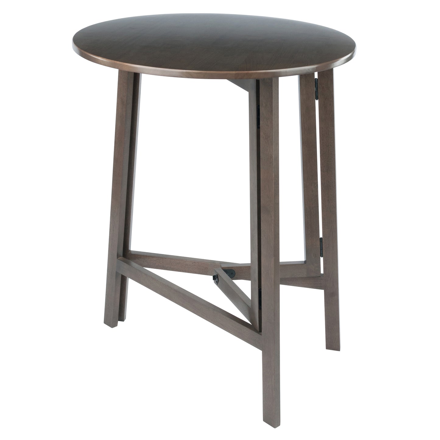 Winsome Wood Torrence Foldable High Table; Torrence Dining; 40 H; Oyster Gray