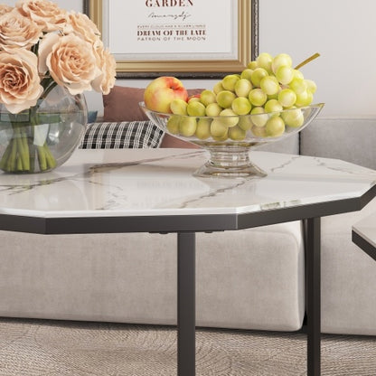 Marble Coffee Table End table 12-gon Shape