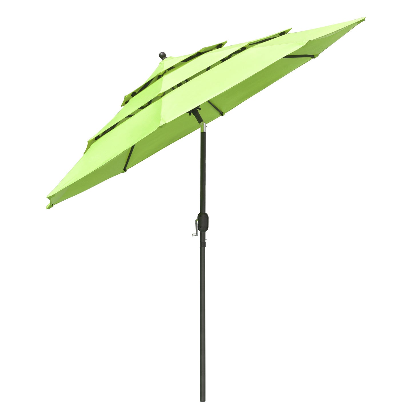10Ft 3-Tiers Patio Umbrella Fruit Green