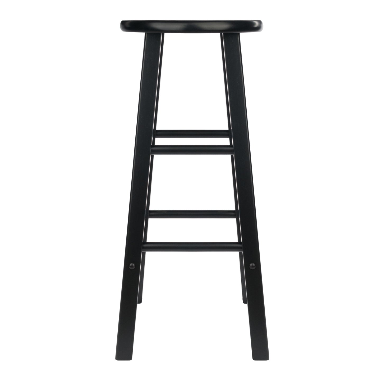 Element Bar Stools; 2-Pc Set; Black