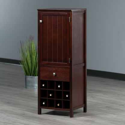 Brooke Jelly 3-Section Cupboard; Walnut