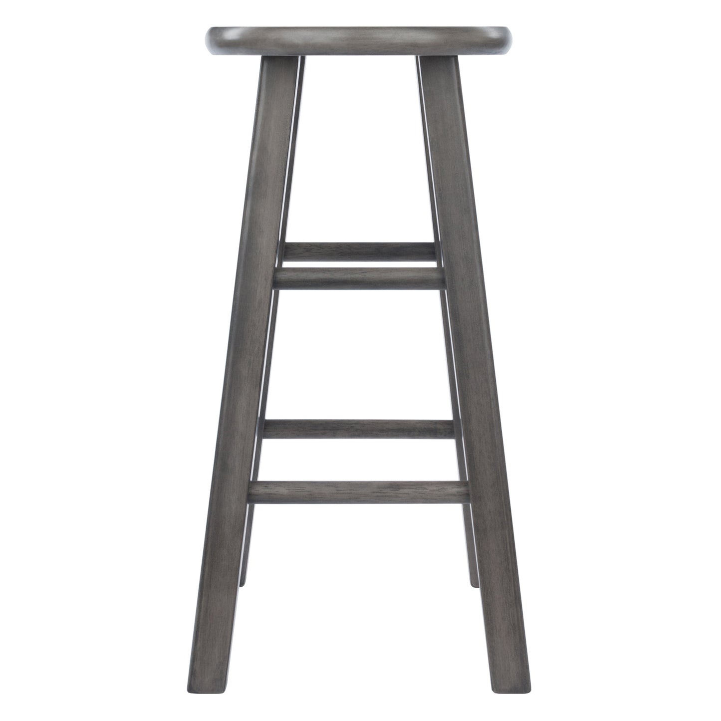 Ivy Square Leg Counter Stool; Rustic Oyster Gray