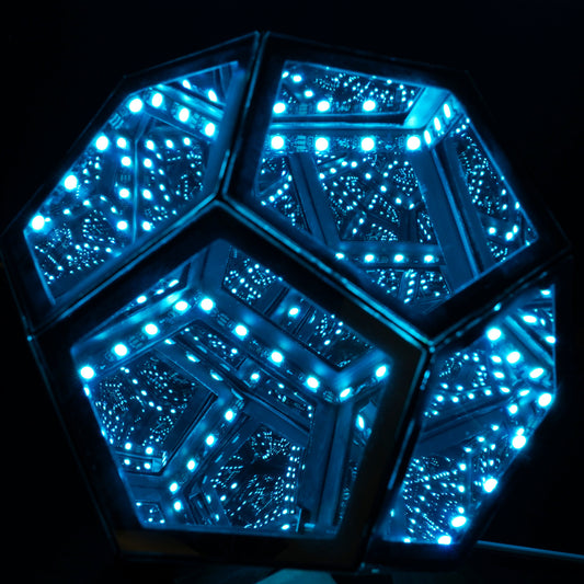 Infinity Dodecahedron Magic Table Lamp;  LED RGB Lamp;  Creative Gifts;  Ambient Lights;  Birthday gifts