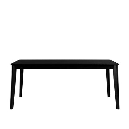 Manhattan Comfort Tudor 70.86 Dining Table in Black