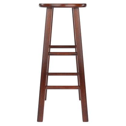 Element Bar Stools; 2-Pc Set; Walnut