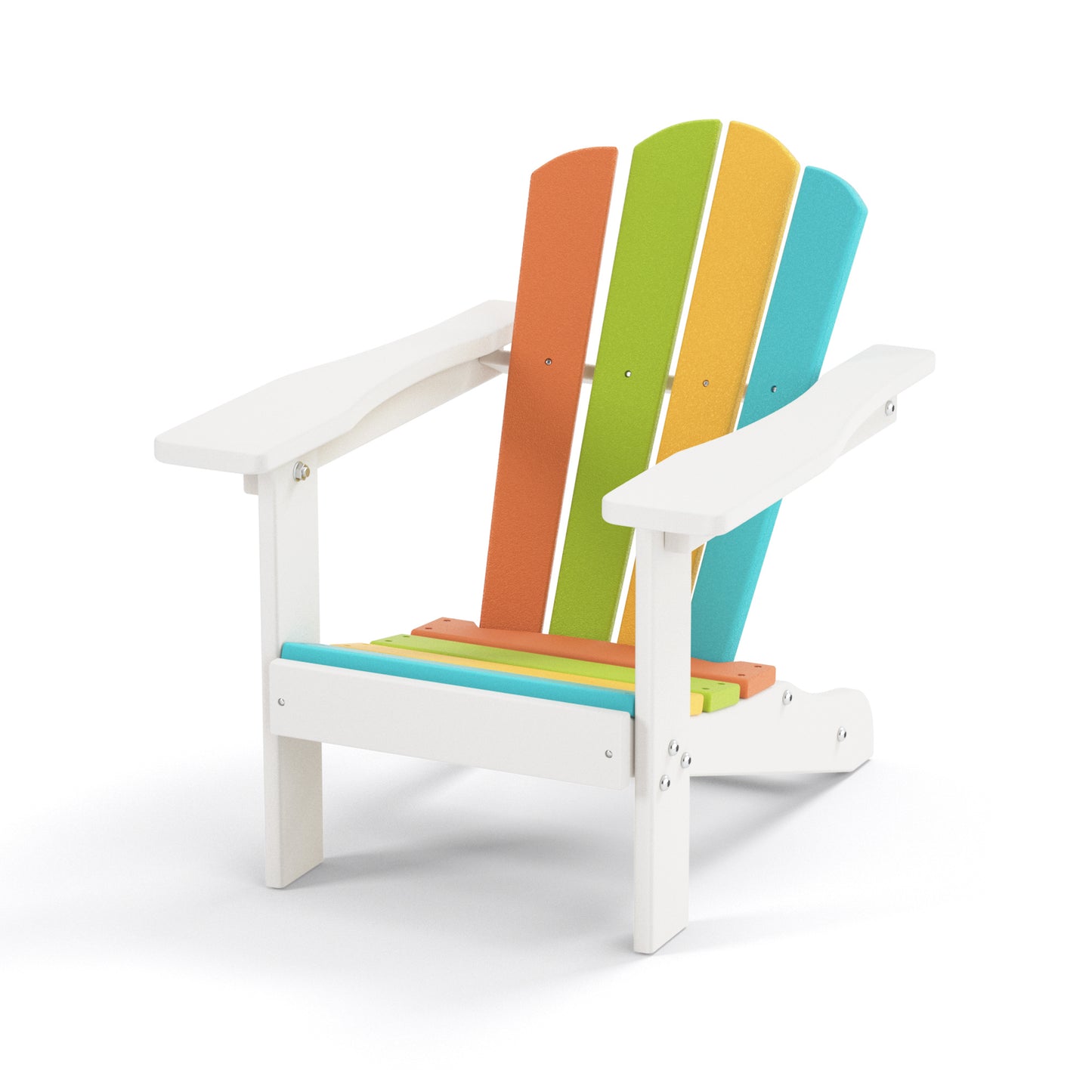 Kids' Adirondack Chair ; Outdoor Indoor Furniture Patio Lawn Small Lounge Chairs for Garden;  Porch;  Deck;  Backyard;  Fire Pit;  Pool Side; Beach;  HDPE Resin Plastic Children Adirondack Chair