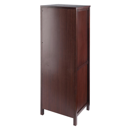 Brooke Jelly 3-Section Cupboard; Walnut