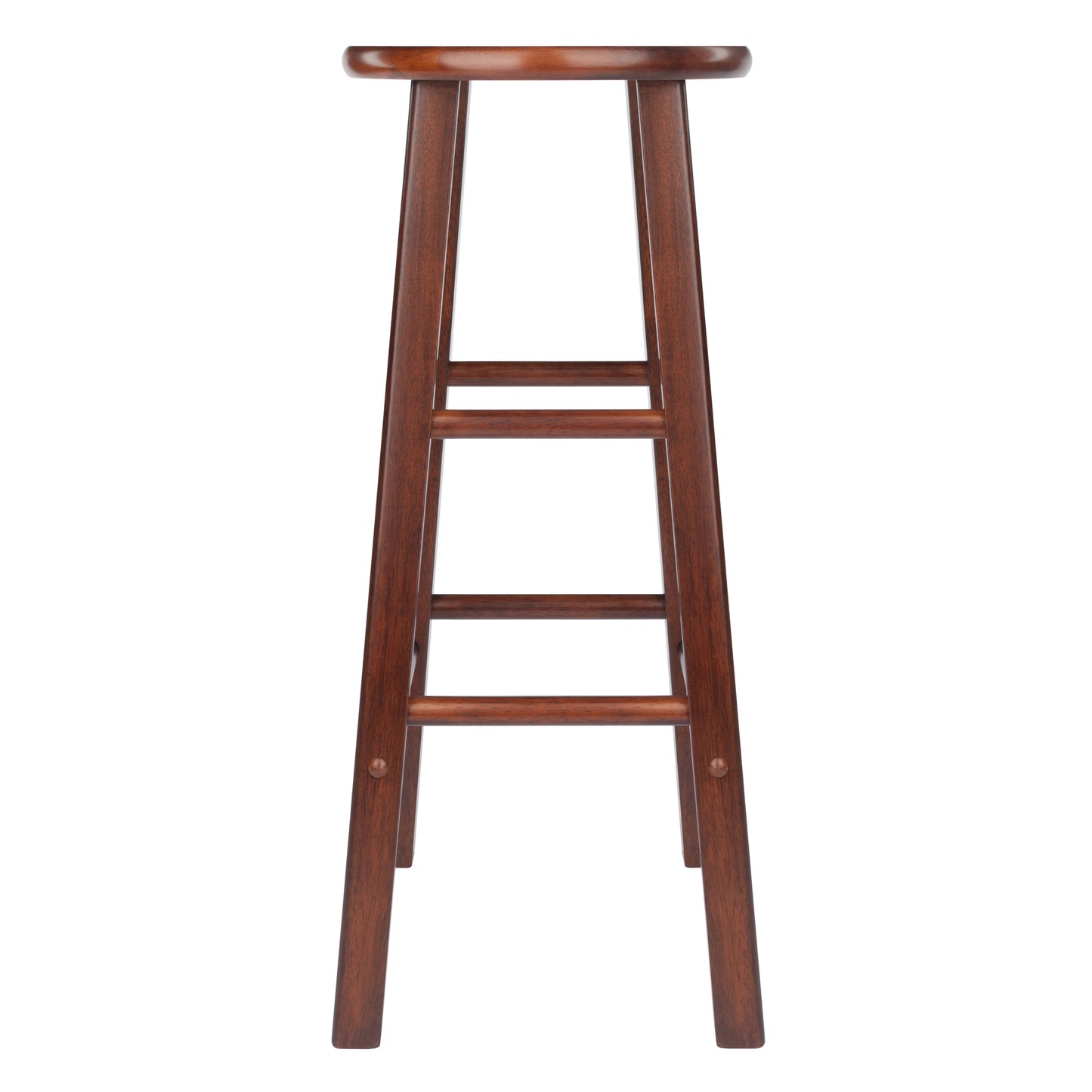 Element Bar Stools; 2-Pc Set; Walnut