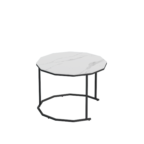 Marble Coffee Table End table 12-gon Shape