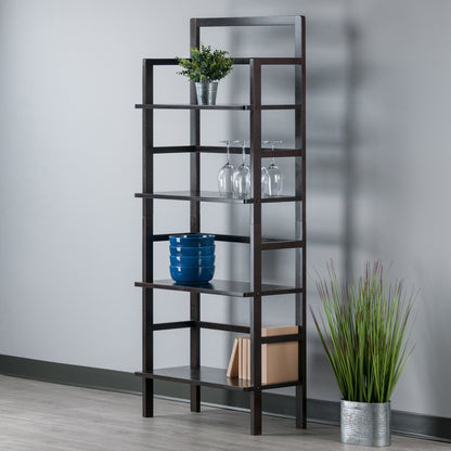 Aiden 4-Tier Baker's Rack; Coffee